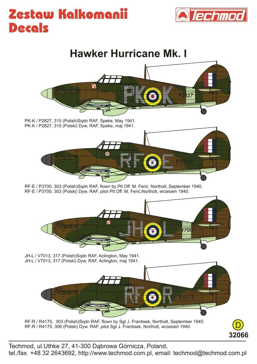 Techmod 32066 Hurricane I 1/32 – Bild 2