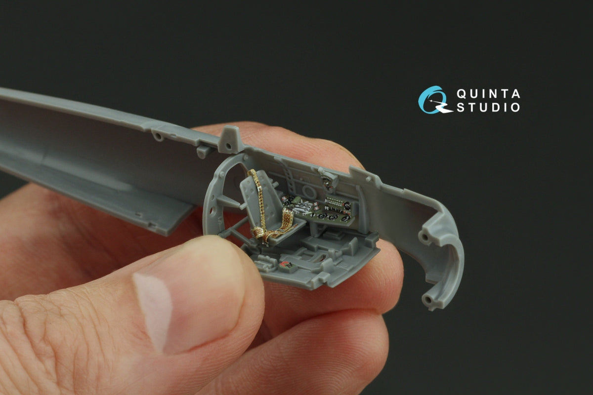 Quinta Studio QD72163 A6M2 Zero (Nakajima Prod.) 3D-Printed coloured Interior on decal paper (Tamiya) 1/72 – imagen 6