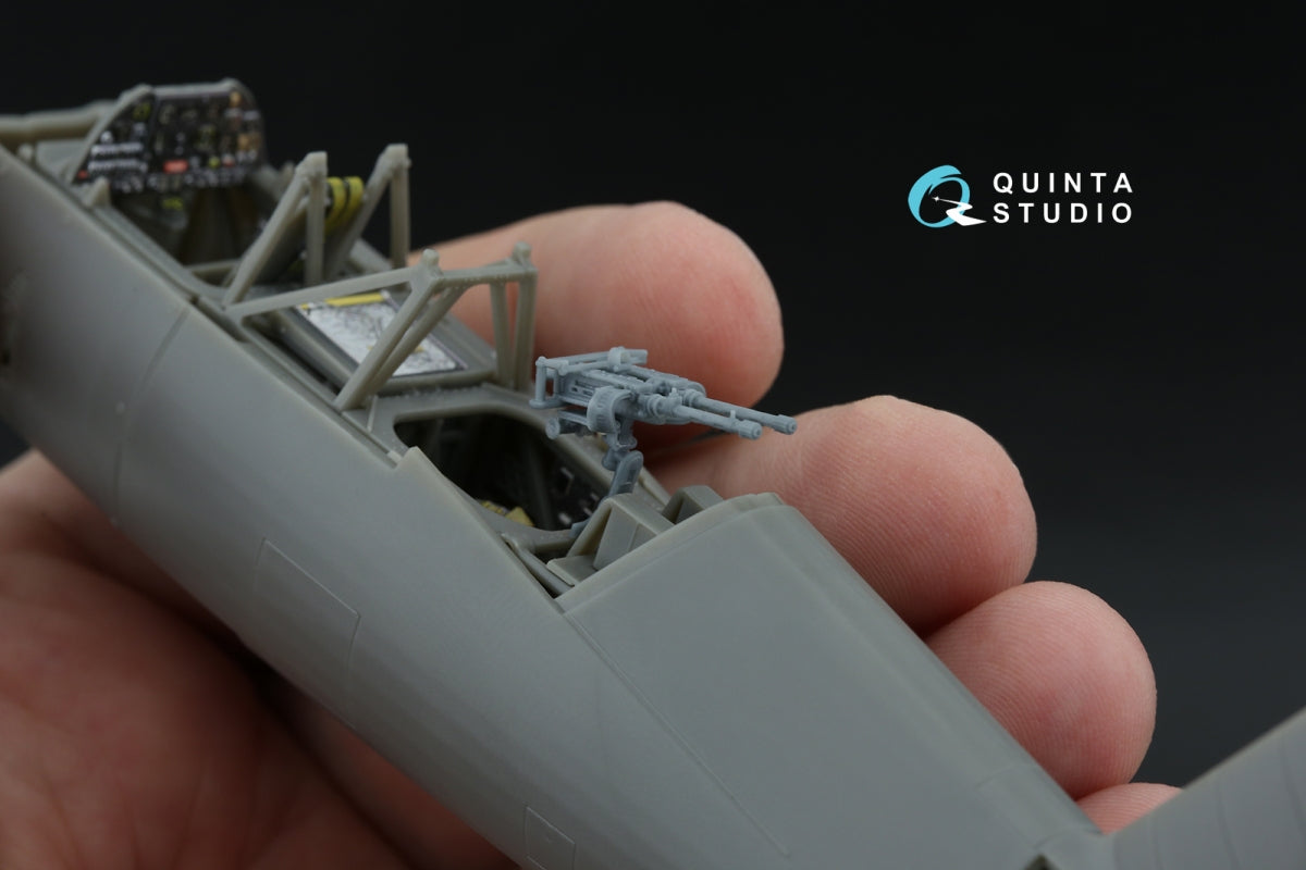Quinta Studio QD+48583 Westland Lysander Mk.III 3D-Printed &amp;amp; coloured Interior on decal paper (Airfix) (with 3D-printed resin parts) 1/48 – immagine 10