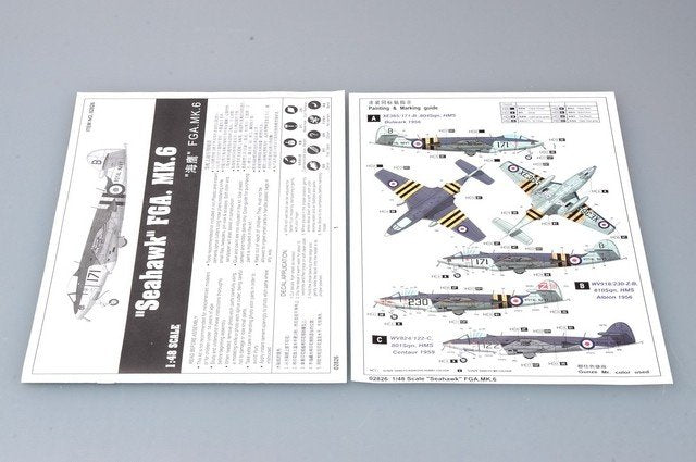 Trumpeter 02826 Seahawk FGA.MK.6 1/48 – image 3