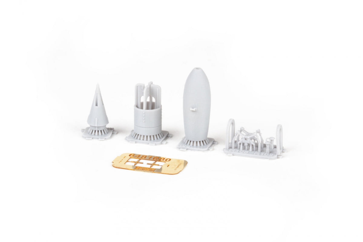 Eduard 6481080 P-40 500lb GP British bomb PRINT EDUARD 1/48 – immagine 5