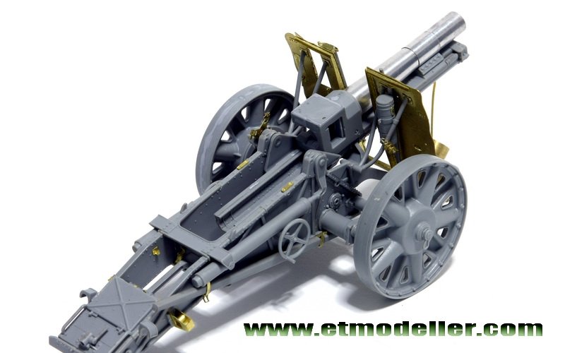 E.T. Model E35-016 WWII German 15cm sIG33 Infantry Gun (For DRAGON 6259/6473) 1/35 – Bild 7