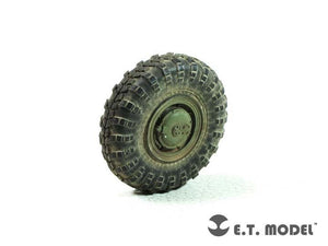 E.T. Model ER35-067 Russian GAZ39371 High-Mobility Multipurpose Military Vehicle Weighted Road Wheels For TRUMPETER 05594 1/35 – immagine 2