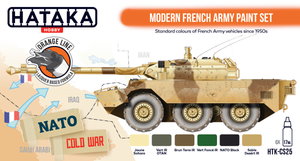 Coffret de peinture Hataka HTK-CS25 Armée française moderne, 6 x 17 ml – image 2