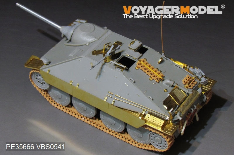 Voyager Model PE35666B WWII German Hetzer Tank Destroyer (includes a metal barrel) For DRAGON 6030 1/35 – immagine 5