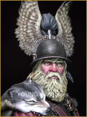 Young Miniatures YH1828 Celtic Warrior Hallstatt 6th Century B.C. 1/10 – immagine 8