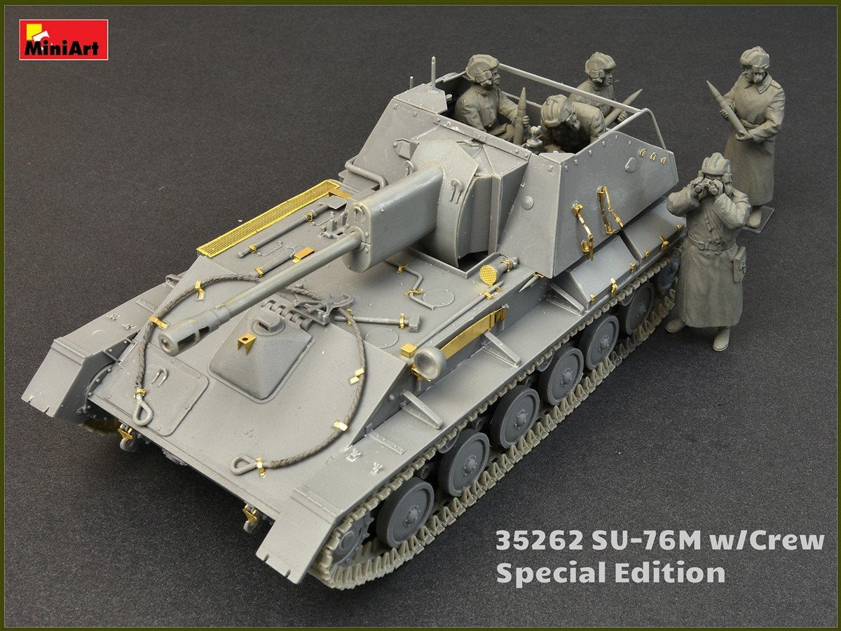 MiniArt 35262 SU-76M w/Crew SPECIAL EDITION 1/35 – zdjęcie 2