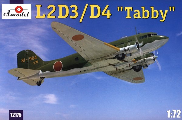 Maquette A-Model 72175 L2D3/D4 japonais « Tabby » 1/72