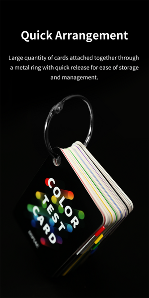 DSPIAE CC-01 Color Test Card Keychain Model Tool – immagine 5
