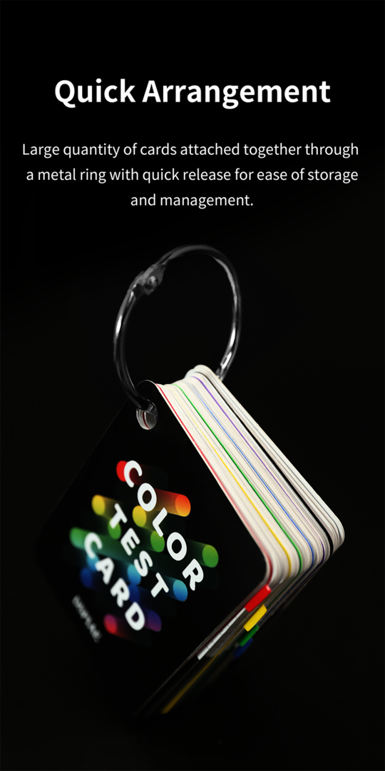DSPIAE CC-01 Color Test Card Keychain Model Tool – immagine 5