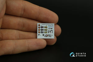 Quinta Studio QD48293 Sd.Kfz 251/1 Ausf.D 3D-Printed &amp;amp; colored Interior on decal paper (Tamiya) 1/48 – image 8