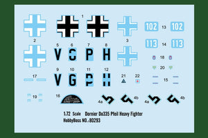 Hobby Boss 80293 Dornier Do335 Pfeil Heavy Fighter 1/72 – zdjęcie 2