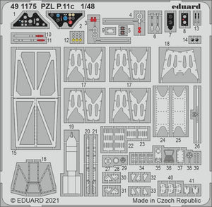 Eduard 491175 PZL P.11c ARMA HOBBY 1/48