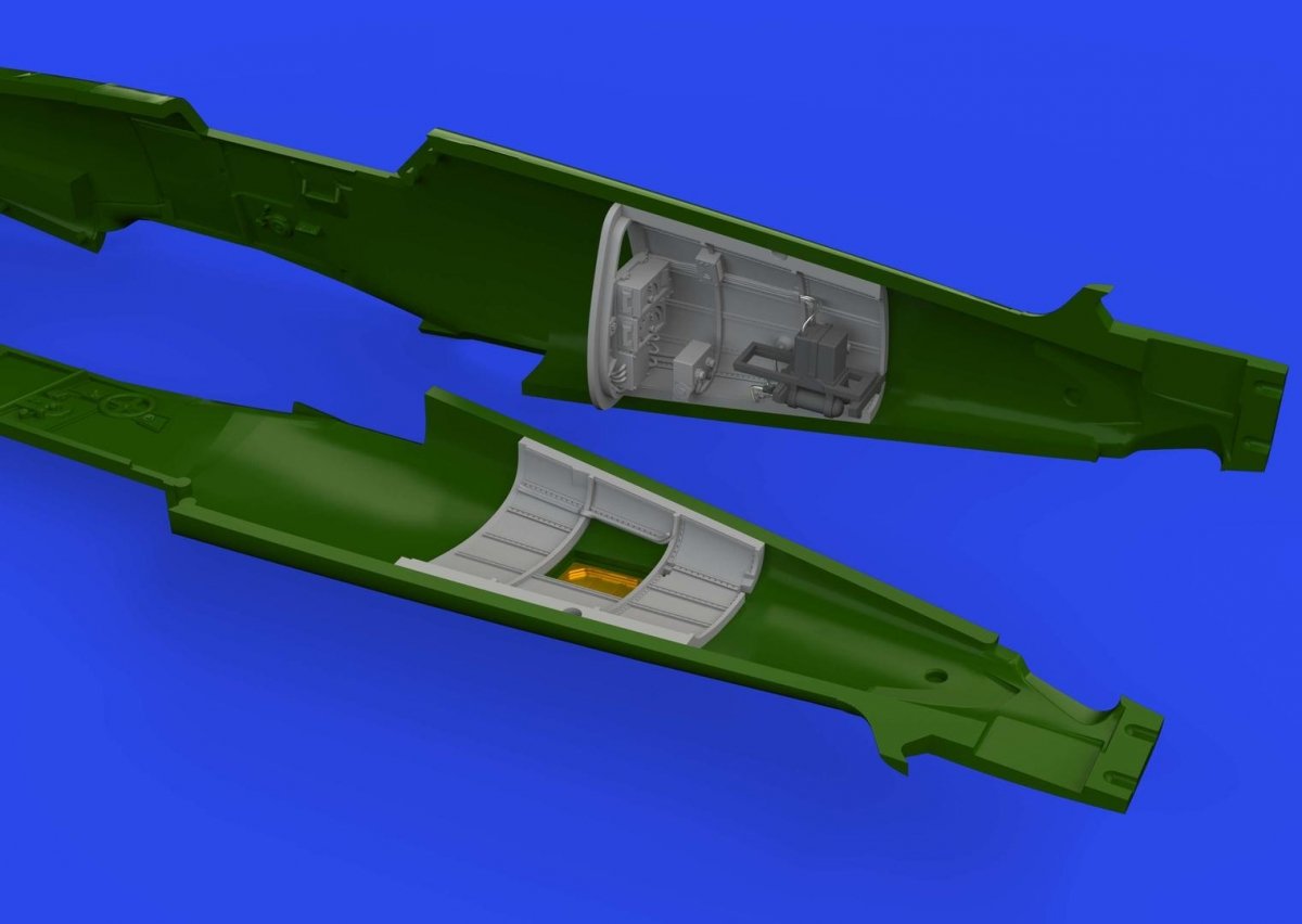 Eduard 672318 Bf 109F radio compartment PRINT EDUARD 1/72 – immagine 3