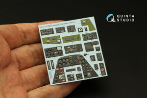 Intérieur coloré imprimé en 3D sur papier décalcomanie Quinta Studio QD32178 TBM-3 Avenger (Trumpeter) 1/32 – image 4