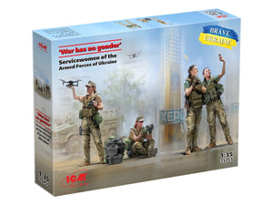 ICM 35755 “War has no gender” Servicewomen of the Armed Forces of Ukraine 1/35
