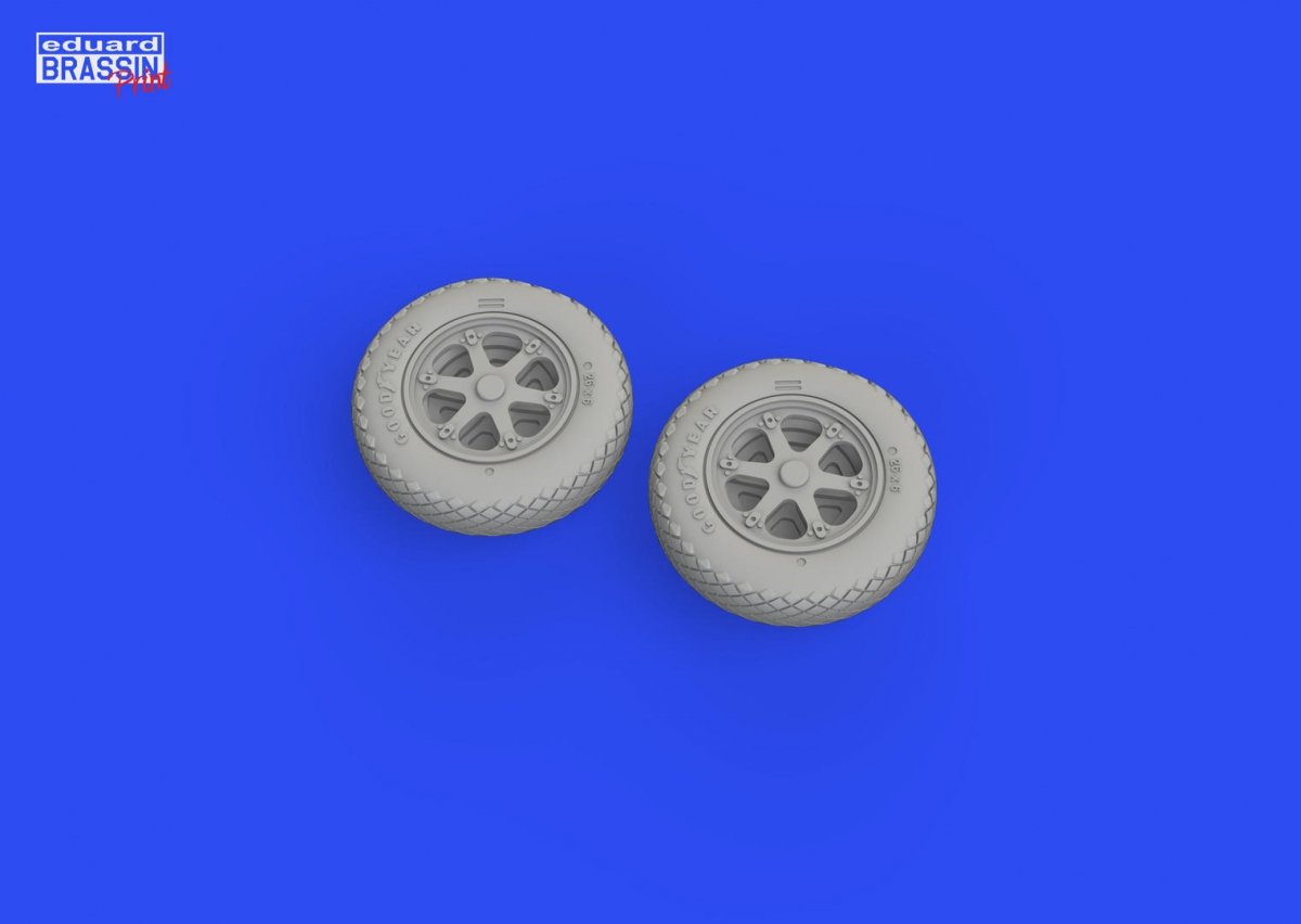 Eduard 672299 F4F wheels late PRINT ARMA HOBBY 1/72 – immagine 3