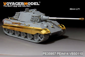 Voyager Model PE35957 WWII German King Tiger (Hensehel Turret) For HOBBYBOSS 84533 1/35 – zdjęcie 16