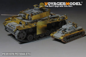 Voyager Model PE72044 WWII German Pz.Kpfw.IV Ausf.F1 for DRAGON 7231 1/72 – zdjęcie 14