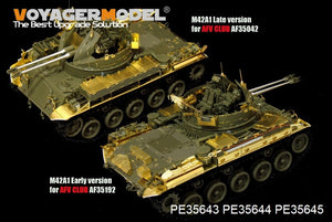 Voyager Model PE35645 Modern US M42A1 Duster fenders For AFV 35042 and 35192 1/35 – Bild 2