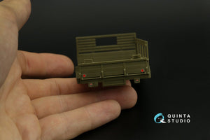Quinta Studio QD48029 GMC CCKW 353 (open cab) 3D-Printed &amp;amp; coloured Interior on decal paper (Tamiya) 1/48 – zdjęcie 6