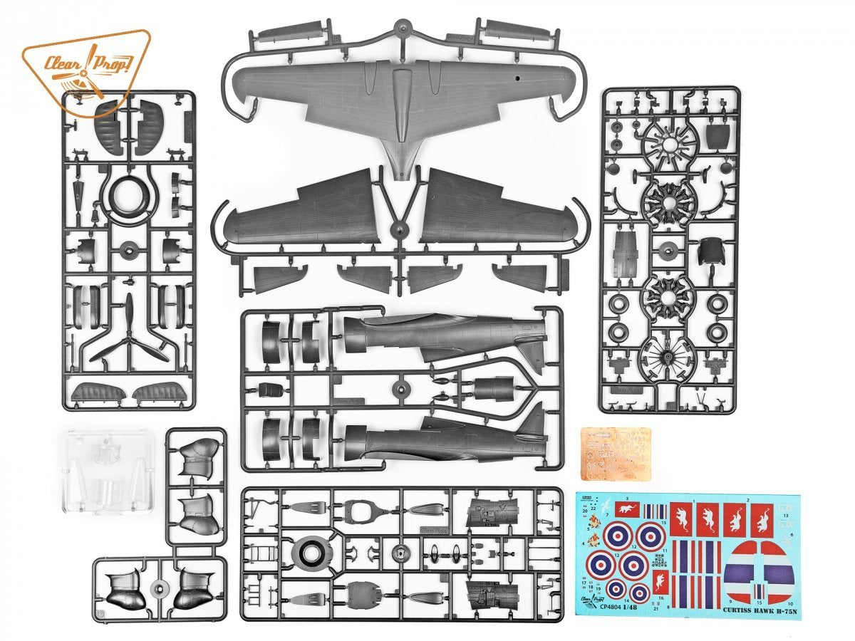 Hélice transparente ! Kit avancé CP4804 H-75N Hawk 1/48 – image 8
