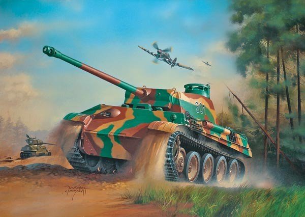 Revell 03171 PzKpfw V Panther Ausf.G 1/72 – immagine 2