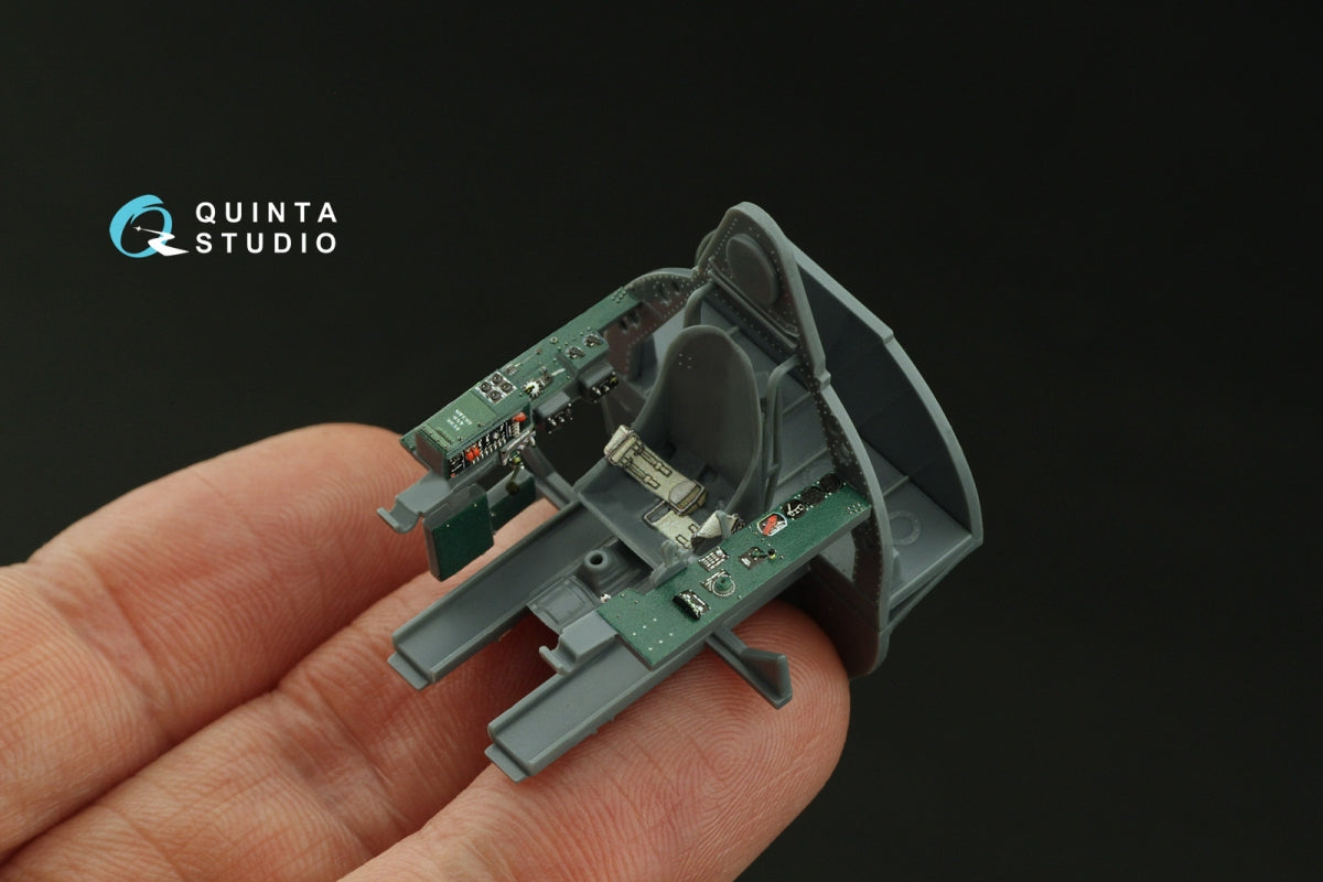 Quinta Studio QD48459 F4F-3 early 3D-Printed coloured Interior on decal paper (Eduard) 1/48 – immagine 7