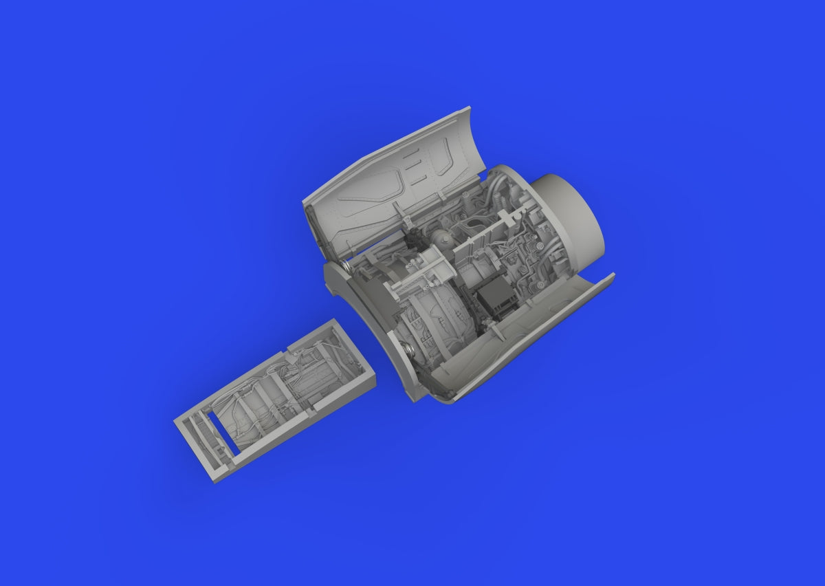Eduard 648984 F-16C wheel bays late PRINT KINETIC MODEL 1/48 – zdjęcie 2