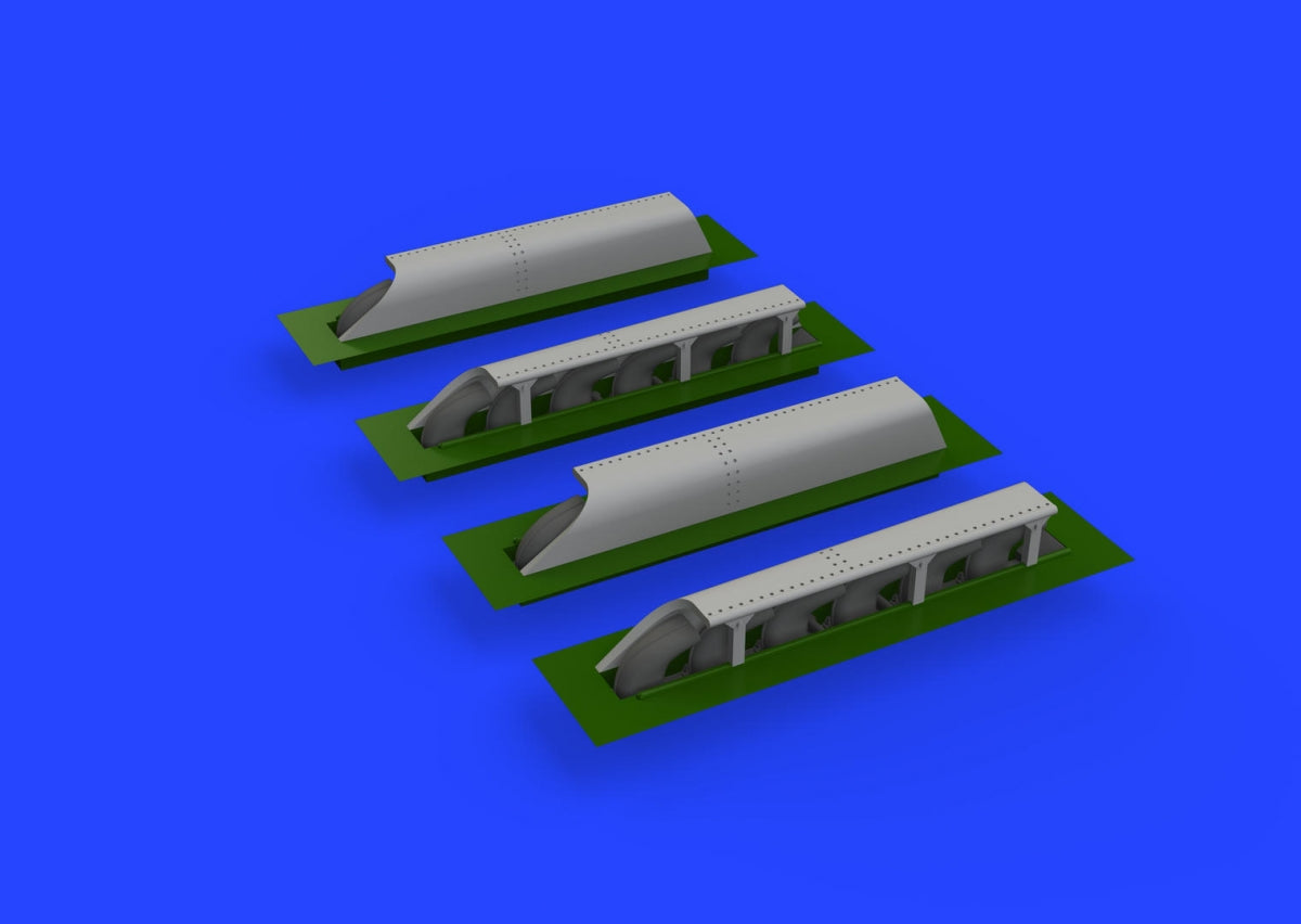 Eduard 672356 Me 410 exhaust stacks PRINT AIRFIX 1/72 – immagine 3