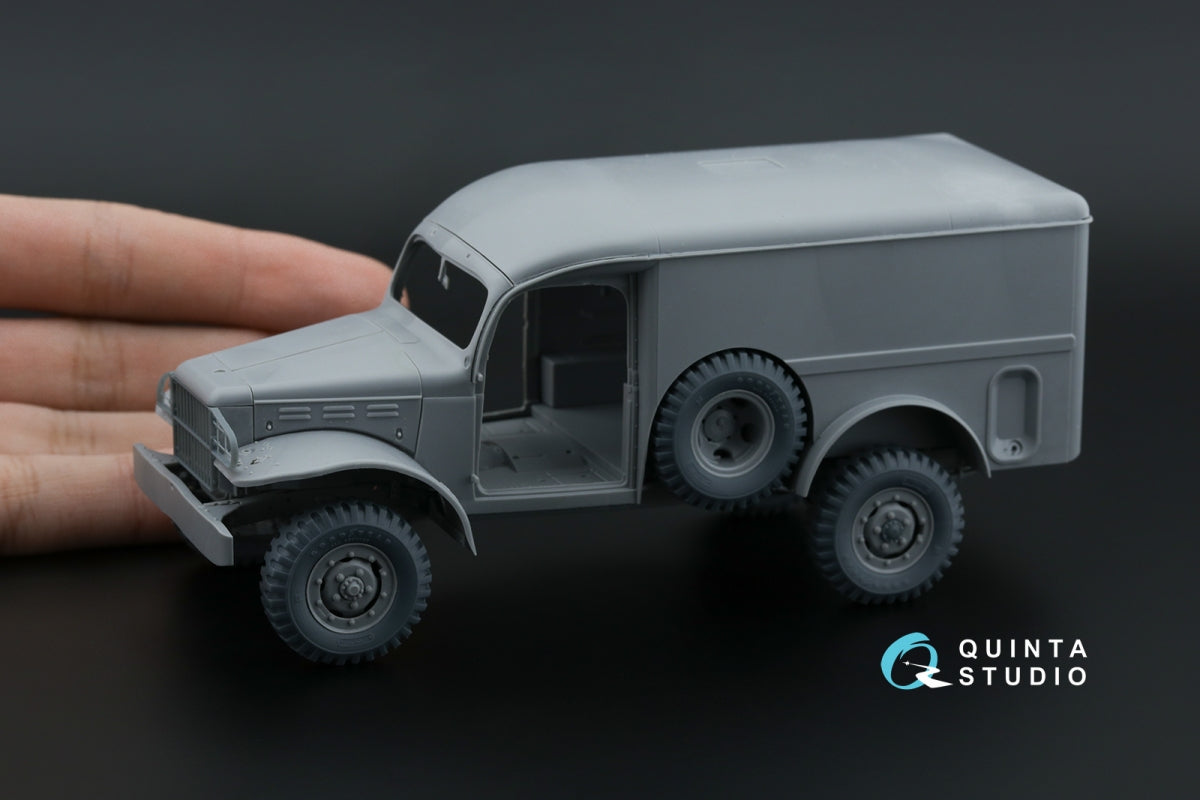 Quinta Studio QT35011 Dodge WC Family tyre set (Zvezda) 1/35 – imagen 7