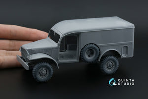 Quinta Studio QT35011 Dodge WC Family tyre set (Zvezda) 1/35 – imagen 7