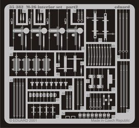 Eduard 35382 M-26 DWag. interior 1/35 Tamiya
