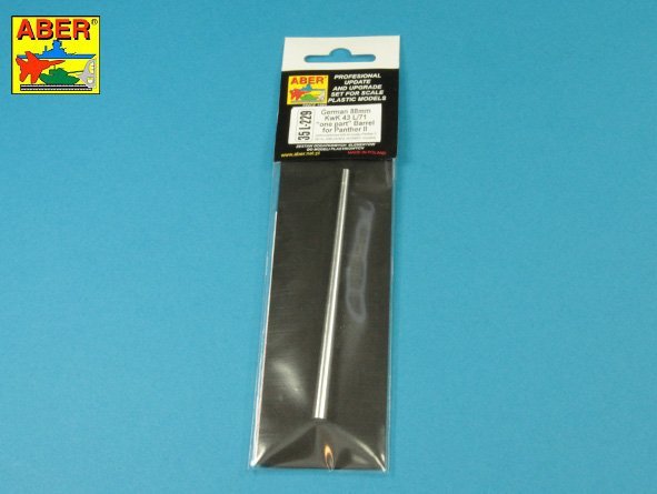 Aber 35L-229 Germ.88 mm Kw.K. 43 L/91 Barrel for Panther II 1/35 – immagine 2