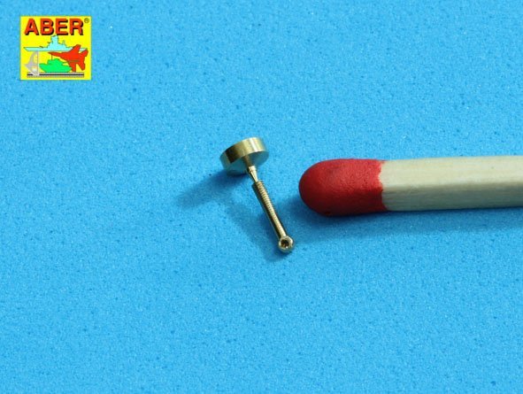 Aber 16111 Wing nuts PE nuts with turned bolt x 30 pcs. 1/16 – immagine 5