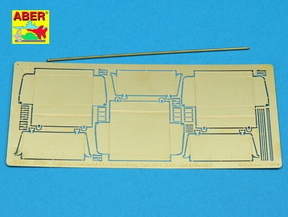 Aber 48030 Czołg KW 1 lub KW 2 wczesne- część 2- zasobniki na narzędzia późne Tamiya 1/48