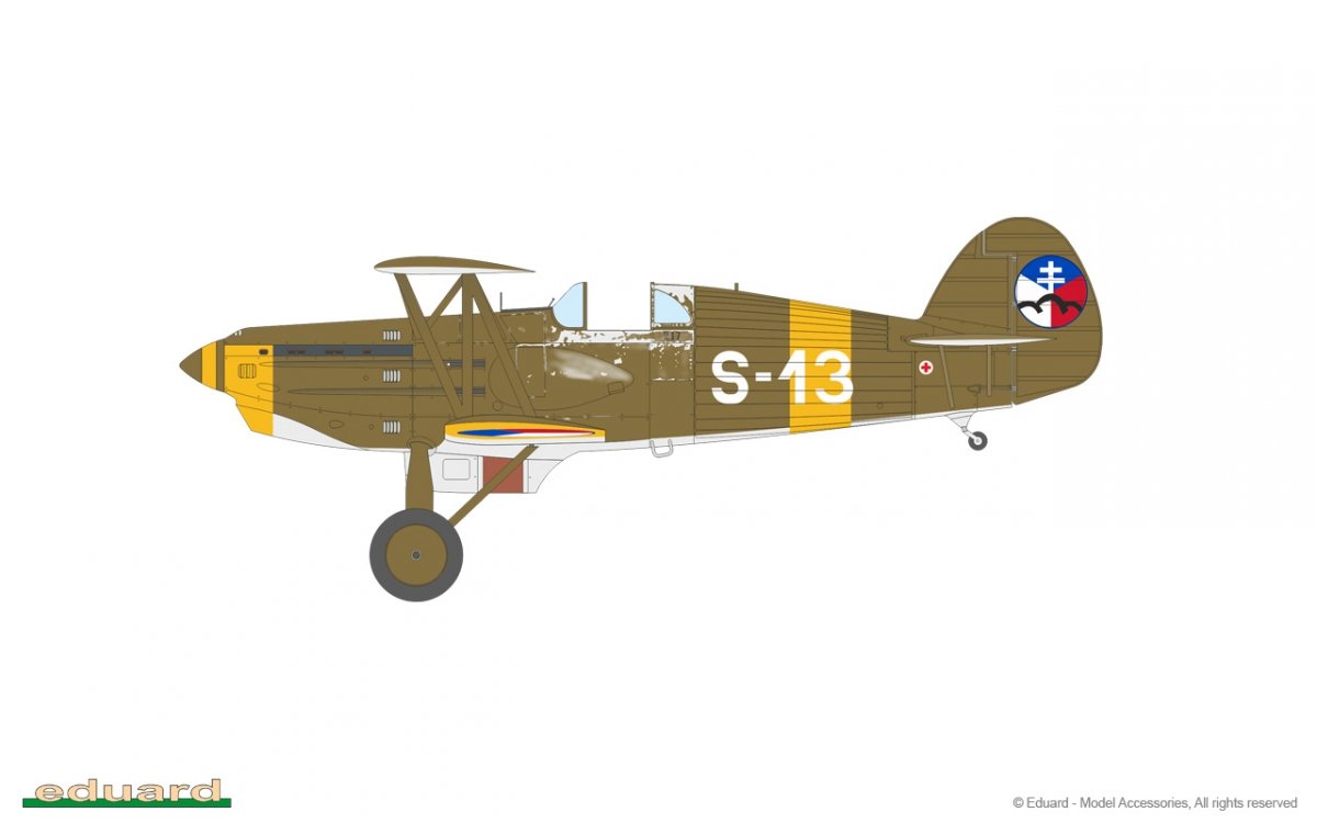 Eduard 8192 Avia B-534 IV serie 1/48 – Bild 15