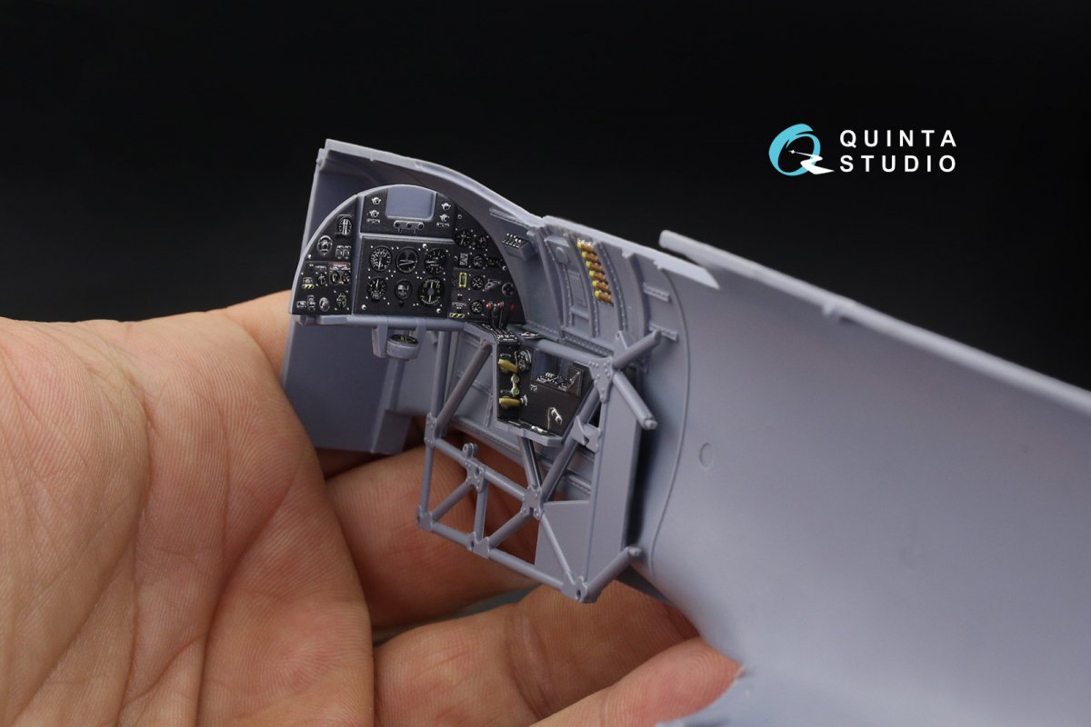 Quinta Studio QD32097 Tempest Mk.V 3D-Printed &amp;amp; coloured Interior on decal paper (Special Hobby/Revell) 1/32 – immagine 2