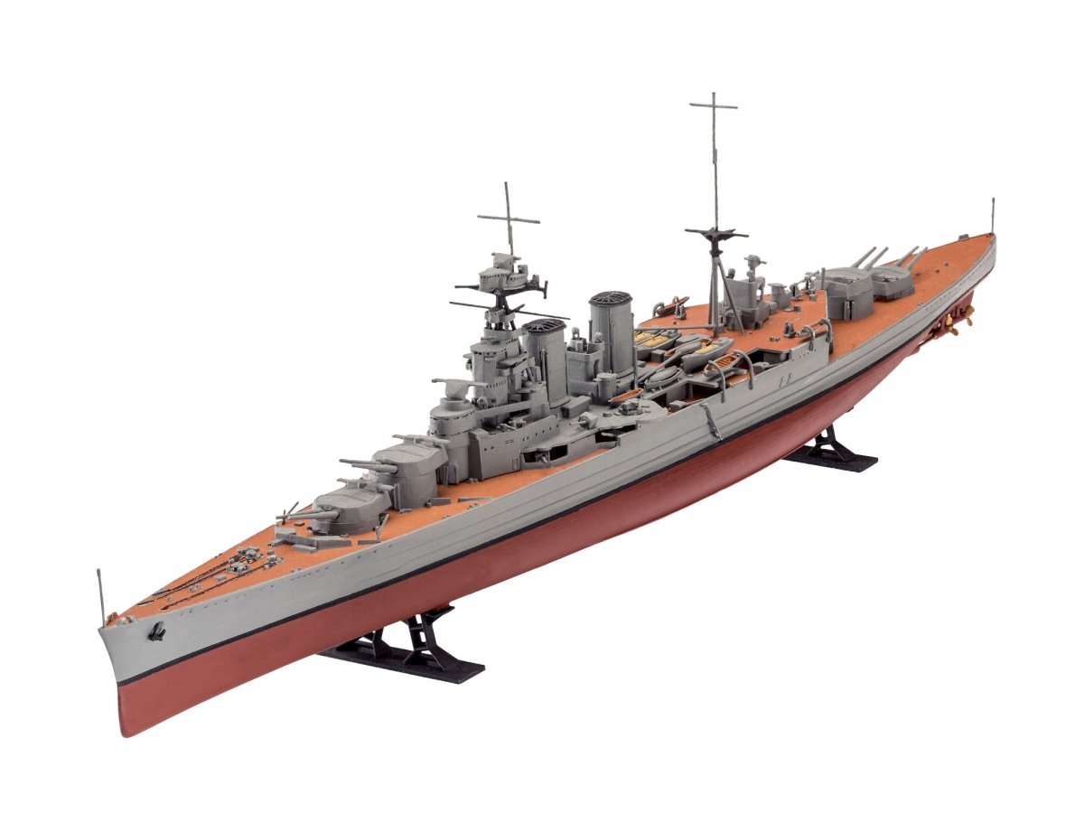 Revell 05174 HMS HOOD vs. BISMARCK - 80th Anniversary Limited Edition 1/700, 1/720 – immagine 2