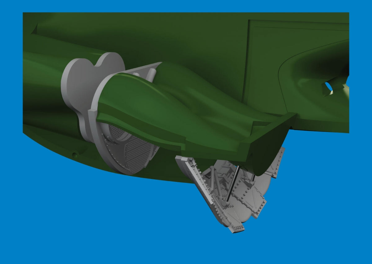 Eduard 6481097 P-40E radiators upgrade set PRINT EDUARD 1/48 – zdjęcie 2
