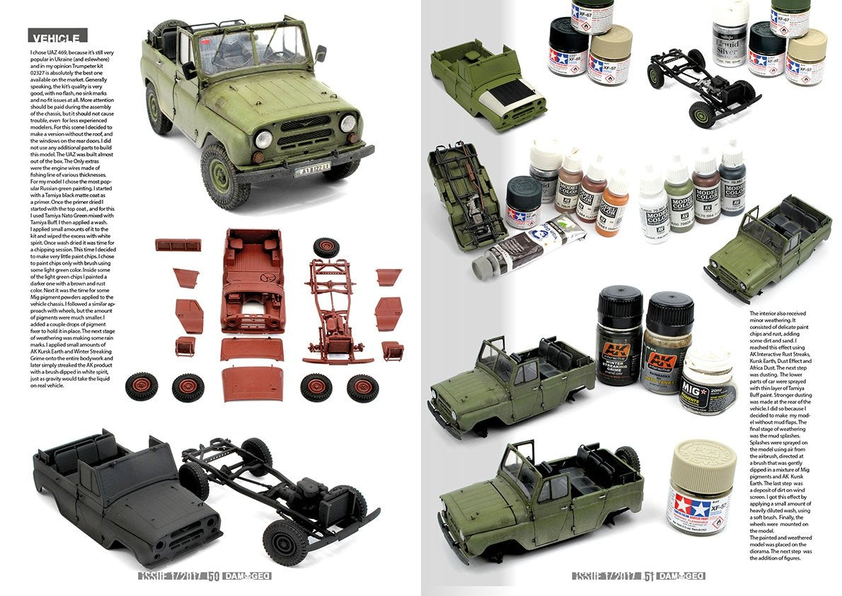 ABTEILUNG 502 ABT701 - Numéro endommagé 01 - Magazine Weathered &amp;amp; Worn Models (ANGLAIS)  – image 7