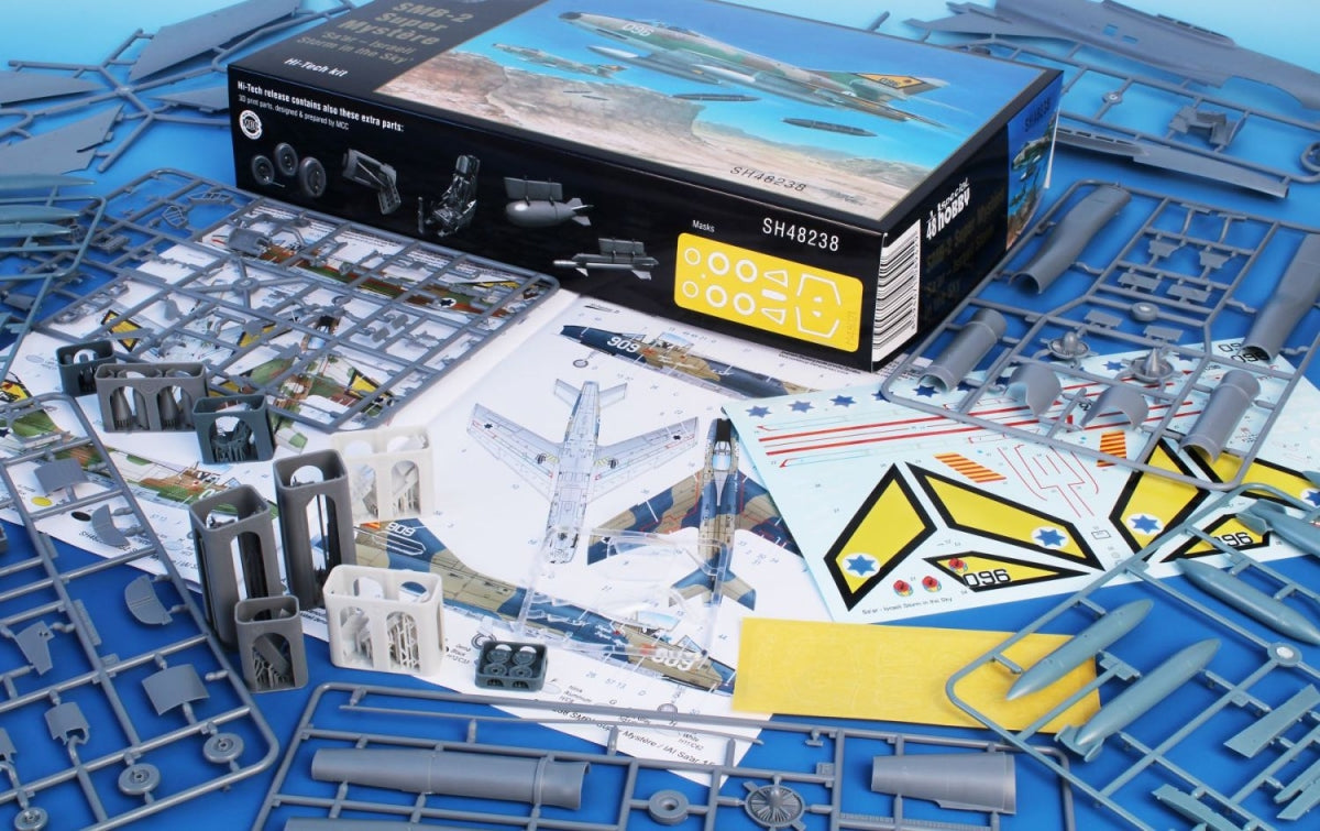 Special Hobby 48238 Dassault SMB-2 Super Mystere / Sa&amp;#39;ar - Israeli Storm in the Sky (Hi-Tech Kit) 1/48 – Bild 16