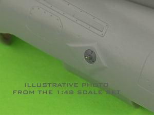 Master AM-32-128 F/A-18E/F Super Hornet &amp;amp; EA-18G Growler - sondy Angle Of Attack - typ WCZESNY 1/32 – immagine 4