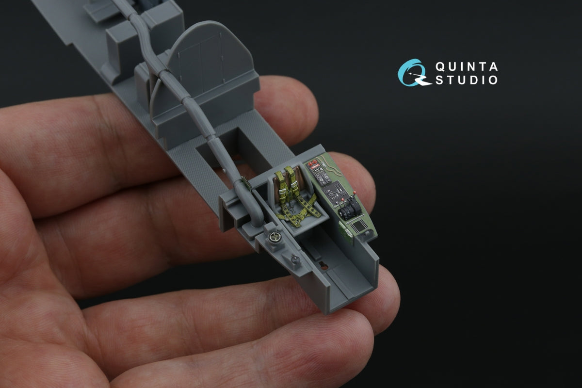 Quinta Studio QD+48555 Bristol Beaufighter NF.Mk.VI 3D-Printed &amp;amp; coloured Interior on decal paper (Tamiya) (with 3D-printed resin parts) 1/48 – zdjęcie 14
