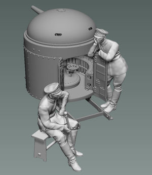 Copper State Models F35-049 Fahrpanzer german leaning crewman 1/35 – immagine 2