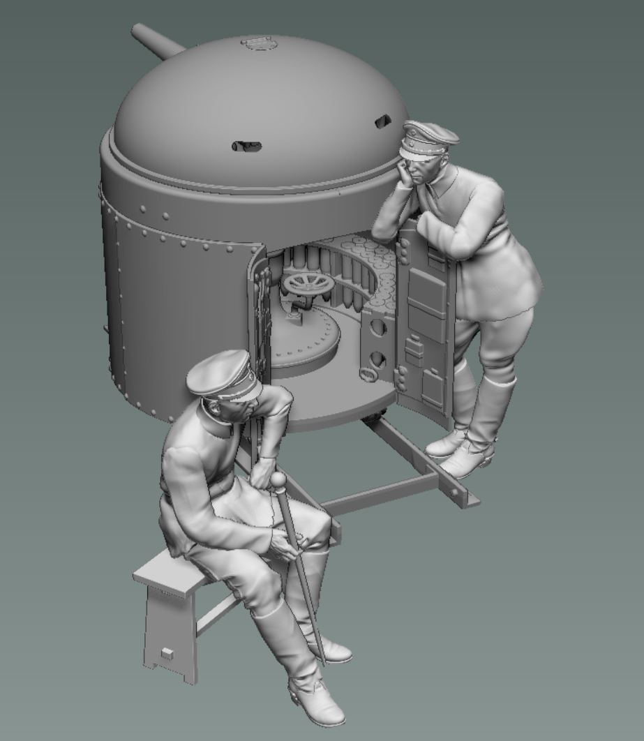 Copper State Models F35-049 Fahrpanzer german leaning crewman 1/35 – immagine 2