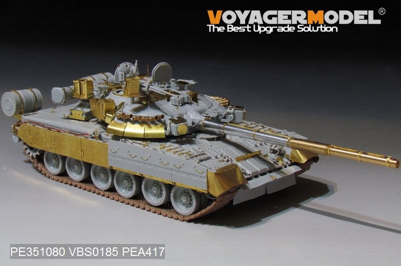 Voyager Model PE351080 Modern Russian T-80UK Main Battle Tank (smoke discharger include) For TRUMPER 09578 1/35 – immagine 10