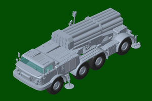 Trumpeter 07180 Russian 9P140 TEL of 9K57 Uragan Multiple Launch Rocket System 1/72 – Bild 7