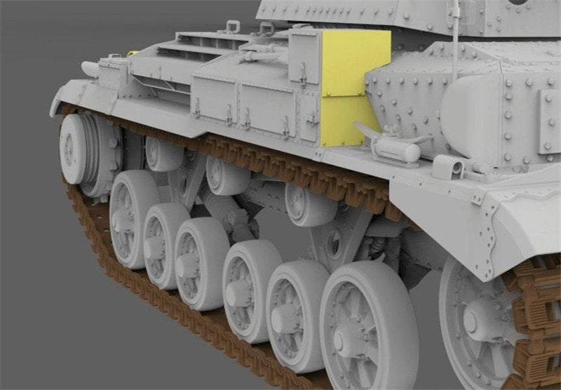 Gecko Models 35GM0005 KREUZER PZ.PKFW.MK.II,742(e),(A10) W/ INTERIOR 1/35 – Bild 13