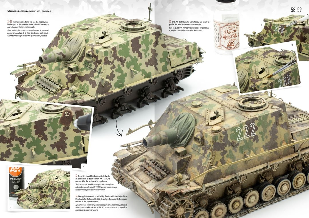 AK Interactive AK4906 COLLECTION WORN ART NUMÉRO 04 – CAMOUFLAGE – image 6